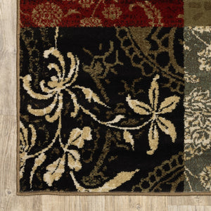 Oriental Weavers Laurel Indoor Area Rug - Vibrant Deep Red, Soft Rain Blue & Elegant Gold Frieze For Any Space Multi,Colored Polypropylene L2798a160213in