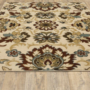 Oriental Weavers Laurel Indoor Area Rug - Elegant Machine-woven Design In Rich Colors And Gold Frieze Yarn Accents Ivory,Multi Polypropylene L3357m160213in