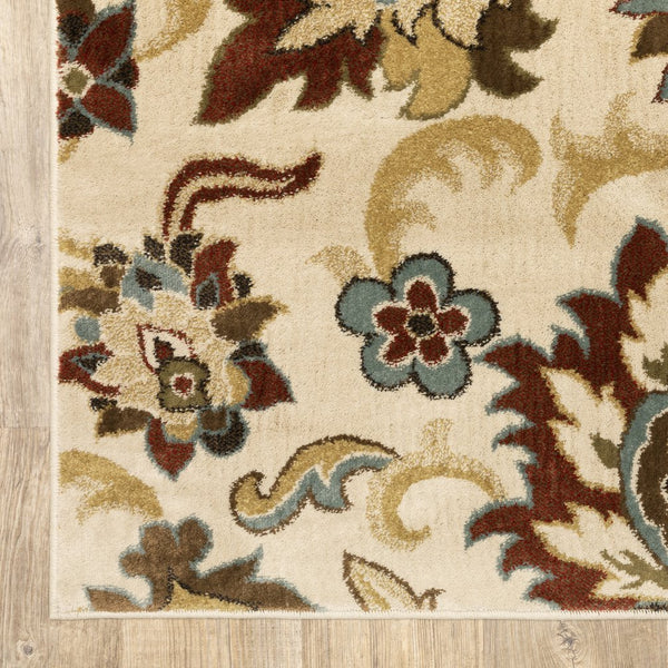 Oriental Weavers Laurel Indoor Area Rug - Elegant Machine-woven Design In Rich Colors And Gold Frieze Yarn Accents Ivory,Multi Polypropylene L3357m160213in