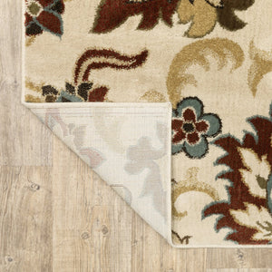 Oriental Weavers Laurel Indoor Area Rug - Elegant Machine-woven Design In Rich Colors And Gold Frieze Yarn Accents Ivory,Multi Polypropylene L3357m160213in