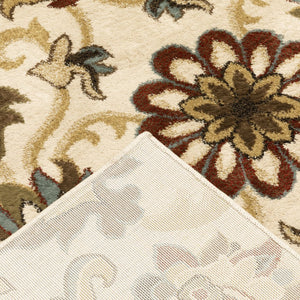 Oriental Weavers Laurel Indoor Area Rug - Elegant Machine-woven Design In Rich Colors And Gold Frieze Yarn Accents Ivory,Multi Polypropylene L3357m160213in