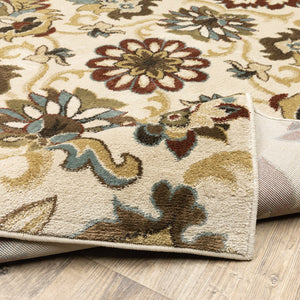 Oriental Weavers Laurel Indoor Area Rug - Elegant Machine-woven Design In Rich Colors And Gold Frieze Yarn Accents Ivory,Multi Polypropylene L3357m160213in
