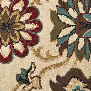 Oriental Weavers Laurel Indoor Area Rug - Elegant Machine-woven Design In Rich Colors And Gold Frieze Yarn Accents Ivory,Multi Polypropylene L3357m160213in