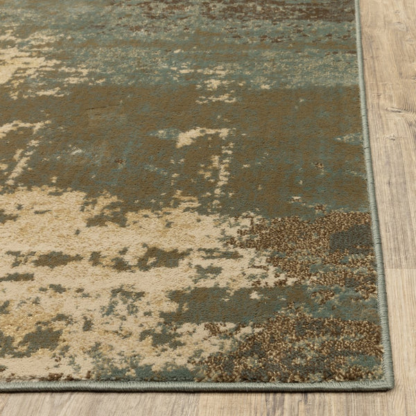 Oriental Weavers Laurel Indoor Area Rug - Soft Polypropylene With Traditional And Modern Designs For Stylish Spaces Blue,Green Polypropylene L6365g100152in