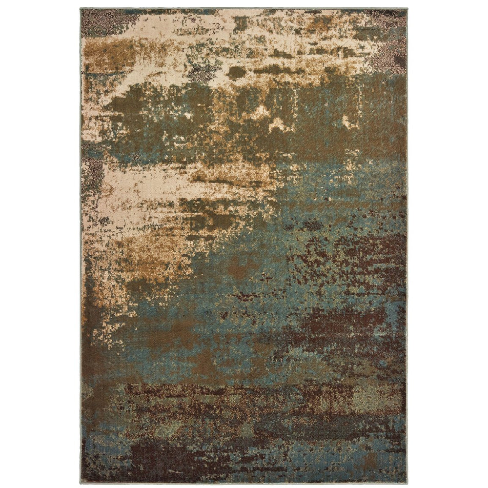 Oriental Weavers Laurel Indoor Area Rug - Soft Polypropylene With Traditional And Modern Designs For Stylish Spaces Blue,Green Polypropylene L6365g100152in