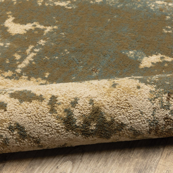 Oriental Weavers Laurel Indoor Area Rug - Soft Polypropylene With Traditional And Modern Designs For Stylish Spaces Blue,Green Polypropylene L6365g100152in