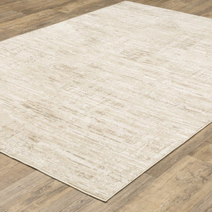 Oriental Weavers Lauren Distressed Traditional Polyester Area Rug with Soft High-low Pile for Living Rooms 5'3"x7' LLRN01160213ST