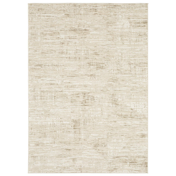 Oriental Weavers Lauren Distressed Traditional Polyester Area Rug with Soft High-low Pile for Living Rooms 5'3"x7' LLRN01160213ST