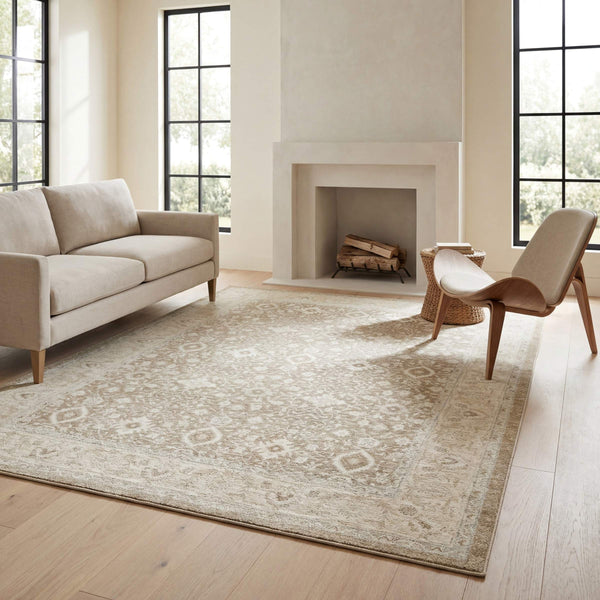 Oriental Weavers Lauren Polyester High-low Pile Runner Rug Vintage Distressed Pattern for Modern Homes LLRN02066213ST