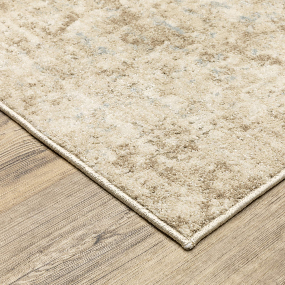 Oriental Weavers Lauren Vintage Distressed Polyester Area Rug with Soft High-low Pile for Modern Interiors LLRN03066213ST