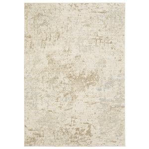 Oriental Weavers Lauren Vintage Distressed Traditional Area Rug Soft Polyester High-low Pile for Modern Homes 5'3"x7' LLRN03160213ST