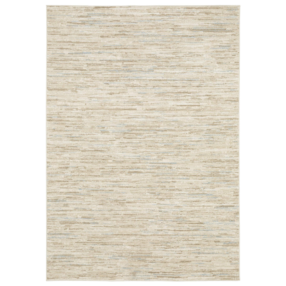Oriental Weavers Lauren Distressed Vintage Polyester Area Rug Soft High-low Pile for Living Rooms and Bedrooms 9'10"x12'6" LLRN04300380ST