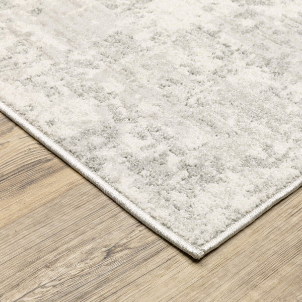 Oriental Weavers Lauren Distressed Traditional Runner Rug Soft Polyester High-low Pile Neutral Grey LLRN05066213ST