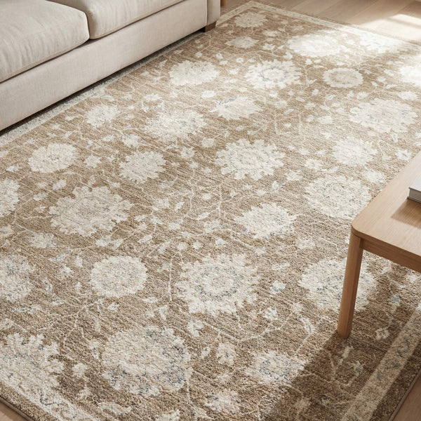 Oriental Weavers Lauren Distressed Traditional Runner Rug Soft Polyester High-low Pile Neutral Tones LLRN10066213ST