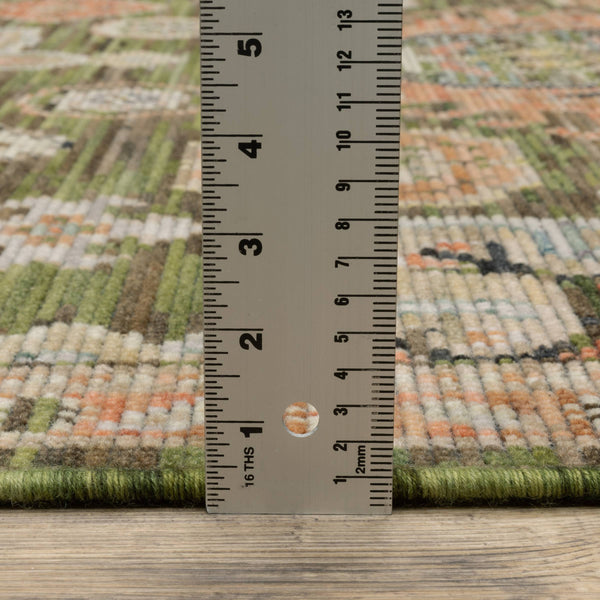 Oriental Weavers Legacy Axminster Woven Wool Nylon Runner Rug with Medallion and Palmette Design LLGY02078305ST