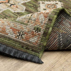 Oriental Weavers Legacy Axminster Woven Wool Nylon Runner Rug with Medallion and Palmette Design LLGY02078305ST