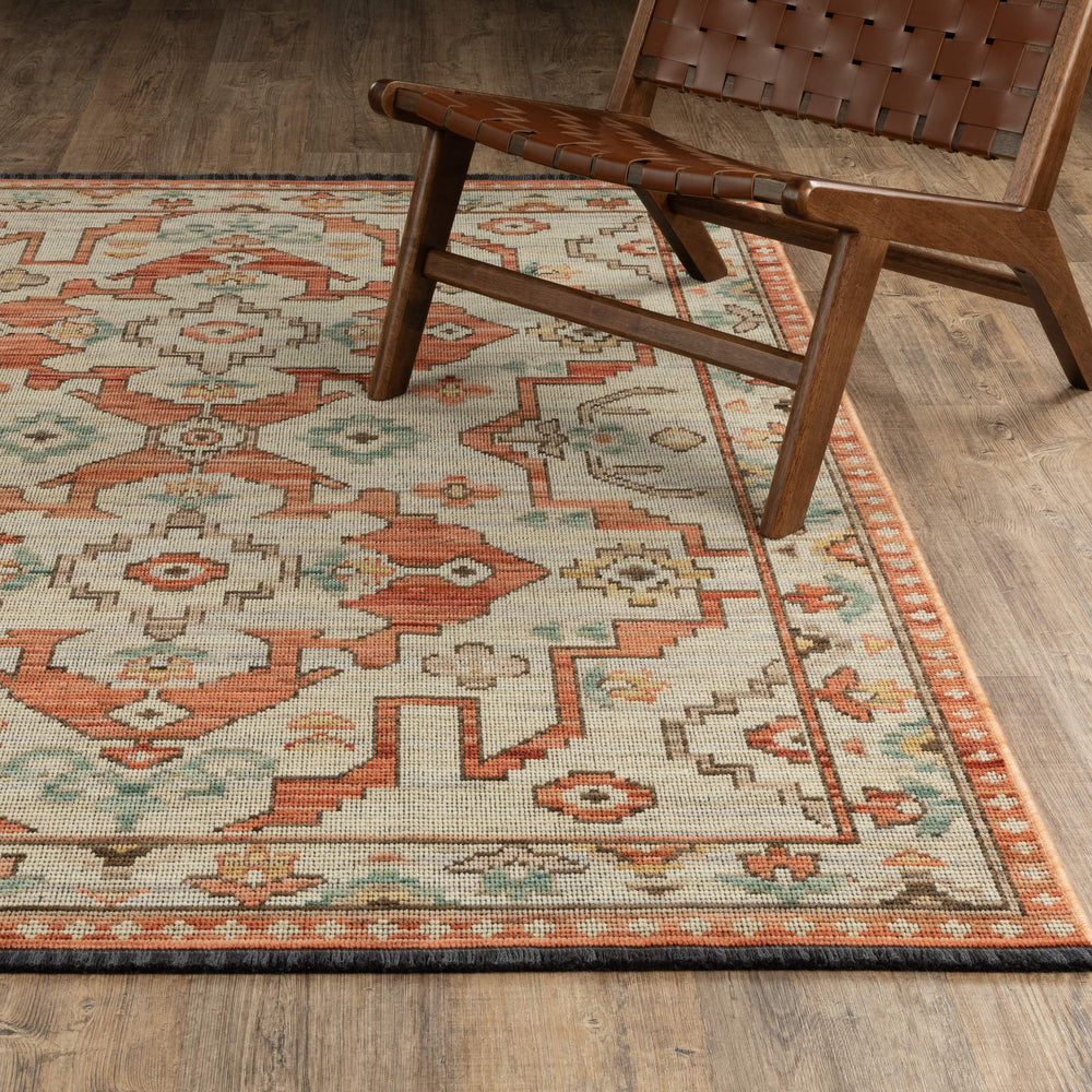 Oriental Weavers Legacy Wool Nylon Runner Rug Axminster Woven Lattice Diamond Pattern for Hallways LLGY07078305ST