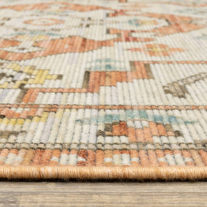 Oriental Weavers Legacy Wool Nylon Runner Rug Axminster Woven Lattice Diamond Pattern for Hallways LLGY07078305ST