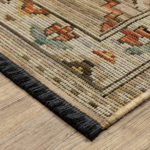 Oriental Weavers Legacy Axminster Wool Nylon Runner Rug Medallion Border Traditional Indoor Accent LLGY08078305ST