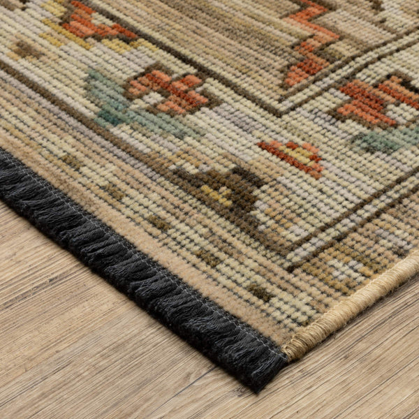 Oriental Weavers Legacy Axminster Wool Nylon Runner Rug Medallion Border Traditional Indoor Accent LLGY08078305ST