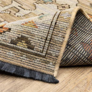 Oriental Weavers Legacy Axminster Wool Nylon Runner Rug Medallion Border Traditional Indoor Accent LLGY08078305ST