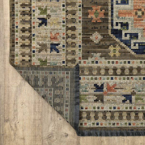 Oriental Weavers Legacy Axminster Wool Nylon Runner Rug with Medallion Design for Living Areas LLGY09078305ST
