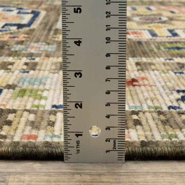 Oriental Weavers Legacy Axminster Wool Nylon Runner Rug with Medallion Design for Living Areas LLGY09078305ST
