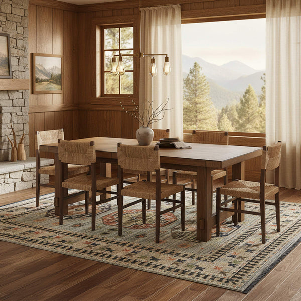 Oriental Weavers Legacy Axminster Wool Nylon Area Rug with Medallion Design and Jewel Tone Fringe for Living Room 3'3" x 5' LLGY10100152ST