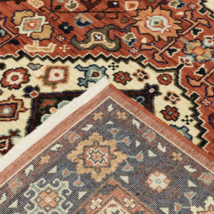 Oriental Weavers Lilihan Indoor Area Rug - Exquisite Persian Design With Bohemian Flair, Perfect For Any Space Red,Blue Wool L2061v060190st
