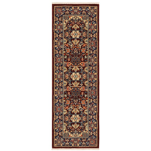 Oriental Weavers Lilihan Indoor Area Rug - Persian-inspired Bohemian Design, Luxurious Wool, Versatile Home Décor Piece Red,Blue Wool L2062r060190st