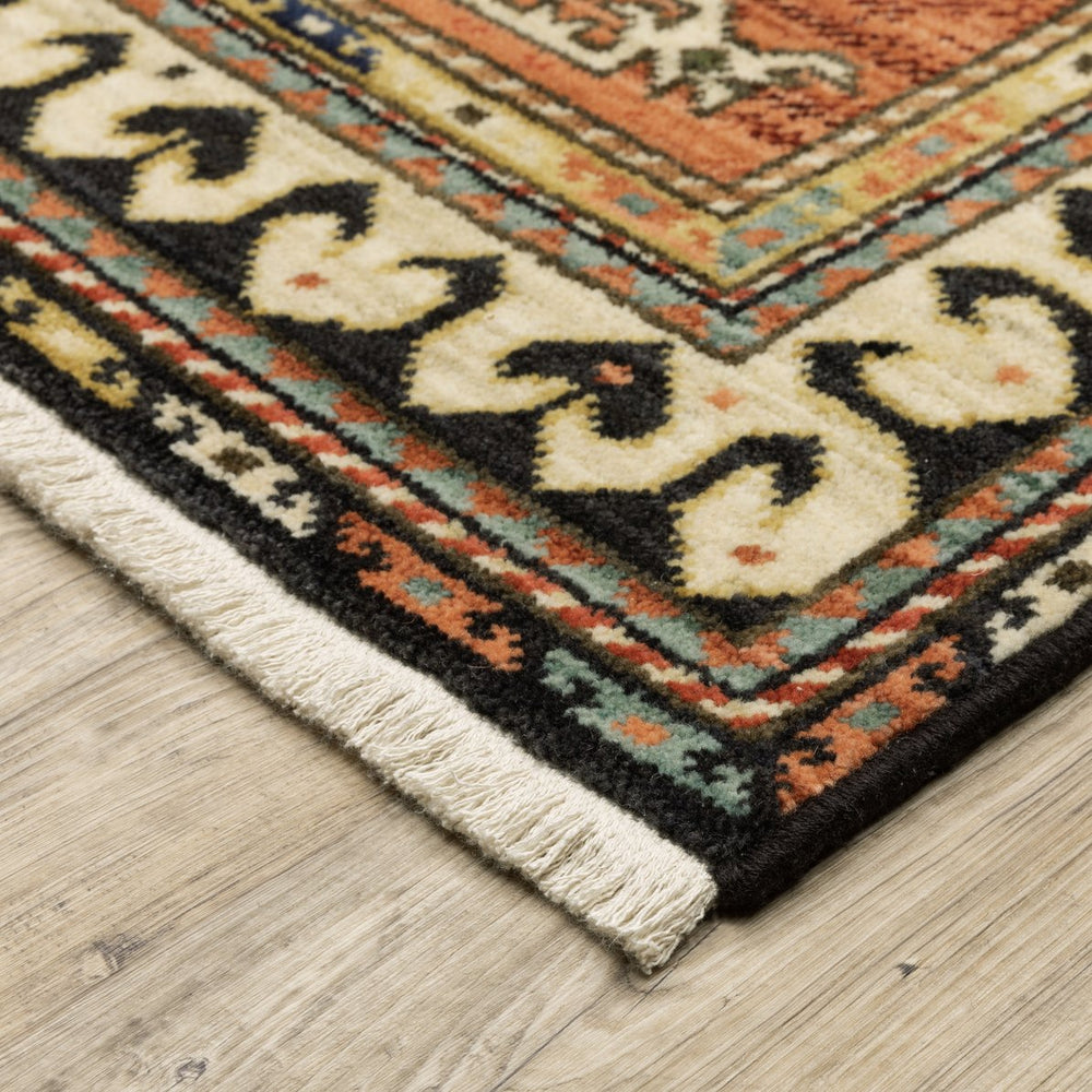 Oriental Weavers Lilihan Indoor Area Rug - Exquisite Persian-inspired Design With Bohemian Flair For Any Space Charcoal,Multi Wool L051k6060092st