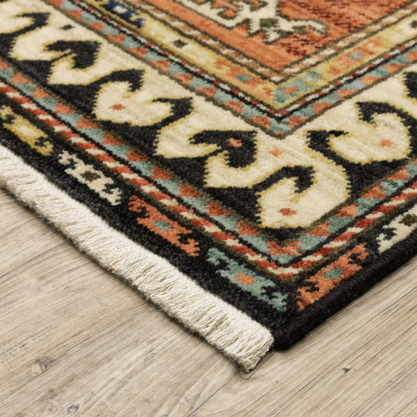 Oriental Weavers Lilihan Indoor Area Rug - Exquisite Persian-inspired Design With Bohemian Flair For Any Space Charcoal,Multi Wool L051k6060190st