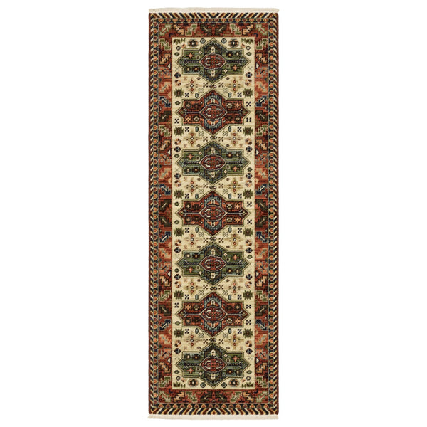 Oriental Weavers Lilihan Indoor Area Rug - Exquisite Persian Design With Bohemian Flair For Versatile Home Decor Red,Multi Wool L8022r060190st