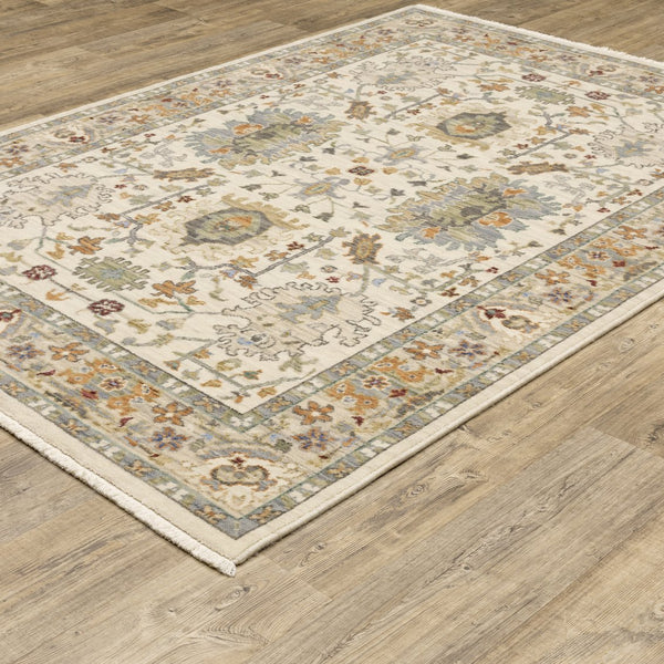 Oriental Weavers Lucca Indoor Area Rug – Vibrant Colorful Design With Unique Patterns, Perfect For Modern Spaces Ivory,Multi Wool L2063y060092st