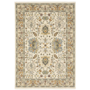 Oriental Weavers Lucca Indoor Area Rug – Vibrant Colorful Design With Unique Patterns, Perfect For Modern Spaces Ivory,Multi Wool L2063y060092st