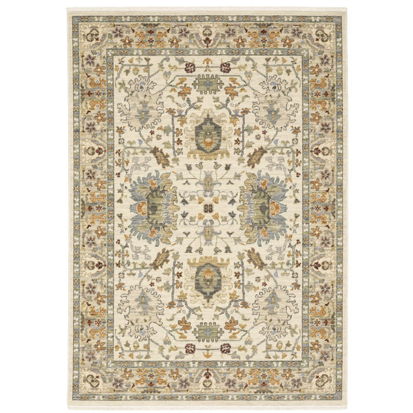 Oriental Weavers Lucca Indoor Area Rug – Vibrant Colorful Design With Unique Patterns, Perfect For Modern Spaces Ivory,Multi Wool L2063y060092st