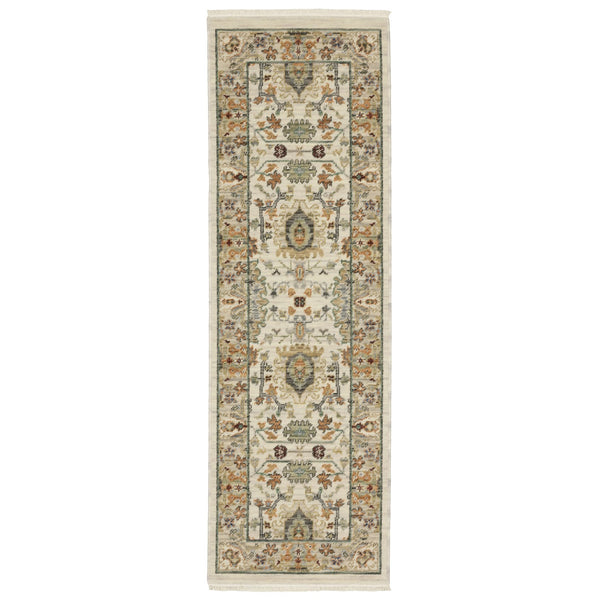 Oriental Weavers Lucca Indoor Area Rug – Vibrant Colorful Design With Unique Patterns, Perfect For Modern Spaces Ivory,Multi Wool L2063y060190st