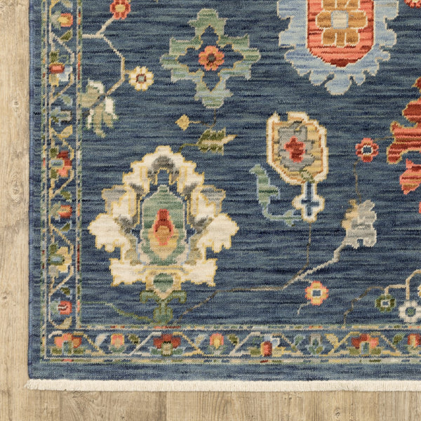 Oriental Weavers Lucca Indoor Area Rug - Vibrant Shades And Unique Designs For A Stylish Home Décor Upgrade Blue,Multi Wool L2863b200296st
