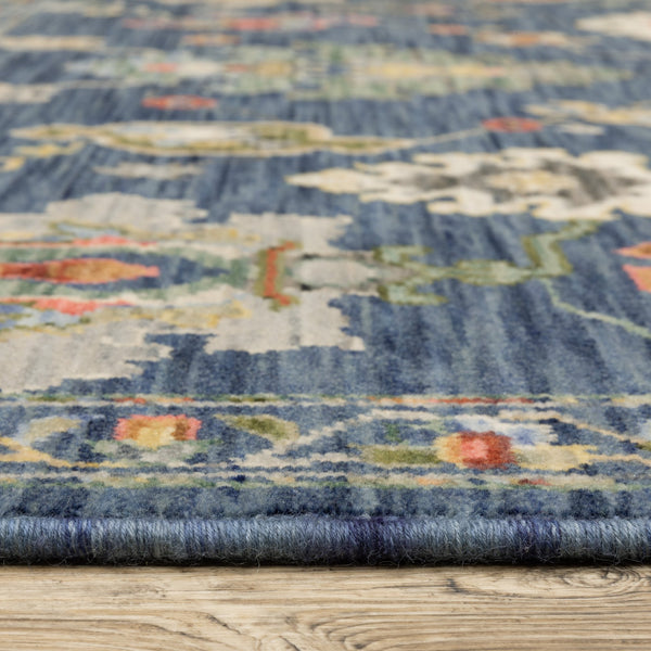 Oriental Weavers Lucca Indoor Area Rug - Vibrant Shades And Unique Designs For A Stylish Home Décor Upgrade Blue,Multi Wool L2863b200296st