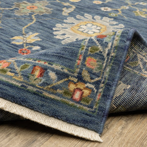 Oriental Weavers Lucca Indoor Area Rug - Vibrant Shades And Unique Designs For A Stylish Home Décor Upgrade Blue,Multi Wool L2863b200296st