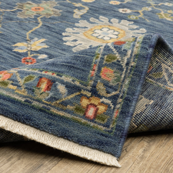 Oriental Weavers Lucca Indoor Area Rug - Vibrant Shades And Unique Designs For A Stylish Home Décor Upgrade Blue,Multi Wool L2863b200296st