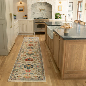 Oriental Weavers Lucca Indoor Area Rug - Unique Cross-woven Design With Vibrant Colors And Elegant Fringe Accents Ivory,Multi Wool L2888l078370st