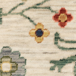 Oriental Weavers Lucca Indoor Area Rug - Unique Cross-woven Design With Vibrant Colors And Elegant Fringe Accents Ivory,Multi Wool L2888l078370st