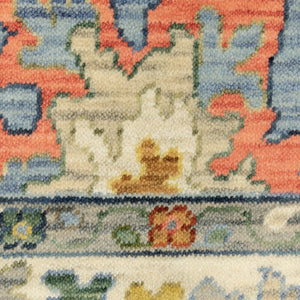 Oriental Weavers Lucca Indoor Area Rug - Vibrant Space-dyed Wool & Nylon, Unique Designs With Charming Fringe Detail Blue,Multi Wool L2889a300394st