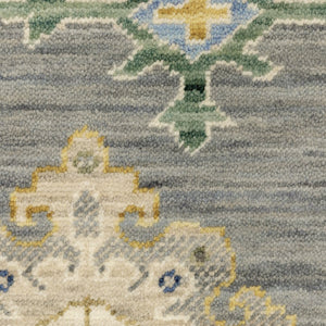 Oriental Weavers Lucca Indoor Area Rug - Vibrant Space-dyed Wool & Nylon With Unique Designs And Trendy Color Palette Grey,Multi Wool L5507e060092st