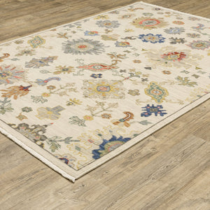 Oriental Weavers Lucca Indoor Area Rug - Elevate Your Space With Unique Designs In Vibrant Colors And Rich Textures Ivory,Multi Wool L5507w300394st