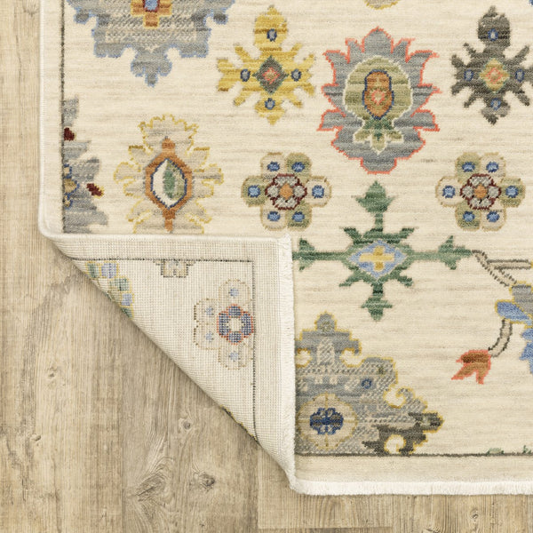 Oriental Weavers Lucca Indoor Area Rug - Elevate Your Space With Unique Designs In Vibrant Colors And Rich Textures Ivory,Multi Wool L5507w300394st