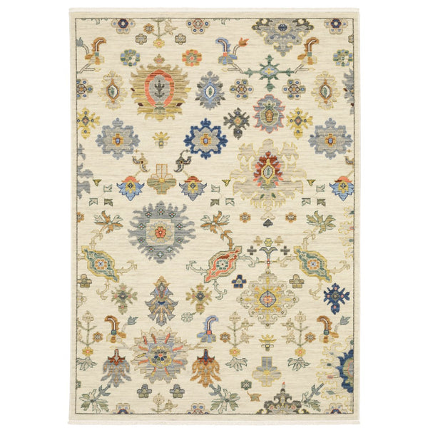 Oriental Weavers Lucca Indoor Area Rug - Elevate Your Space With Unique Designs In Vibrant Colors And Rich Textures Ivory,Multi Wool L5507w300394st