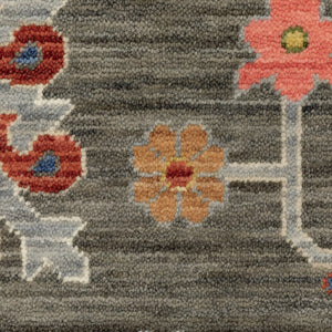 Oriental Weavers Lucca Indoor Area Rug - Vibrant Space-dyed Wool & Nylon With Unique Designs And Trendy Colors Grey,Multi Wool L8111k060092st