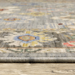 Oriental Weavers Lucca Indoor Area Rug - Vibrant Colorful Design With Fringe, Perfect For Modern & Traditional Spaces Blue,Multi Wool L846d1100153st
